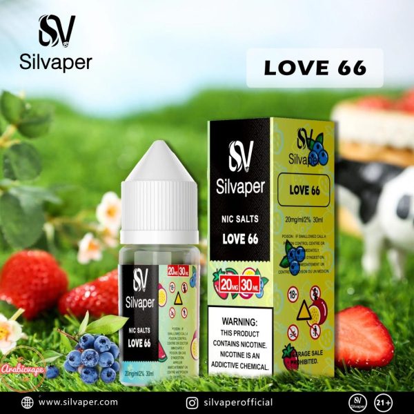 Silvaper 20mg Salt Nic- Love 66