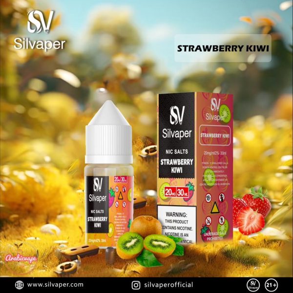 Silvaper 20mg Salt Nic- Strawberry Kiwi