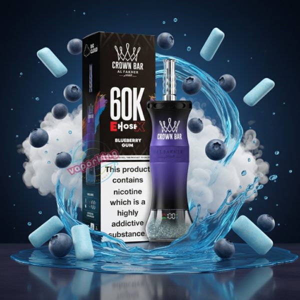Al Fakher E Hose X 60000 Puffs- Blueberry Gum