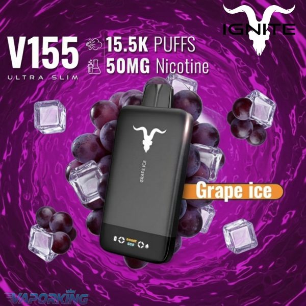 Ignite V155 15500 puffs Disposable Vape Ultra Slim Pod Kit in the UAE - Image 3