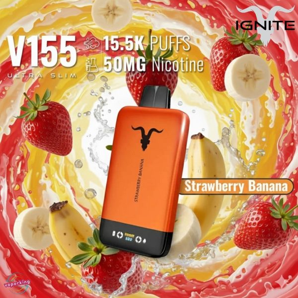Ignite V155 15500 puffs Disposable Vape Ultra Slim Pod Kit in the UAE - Image 9